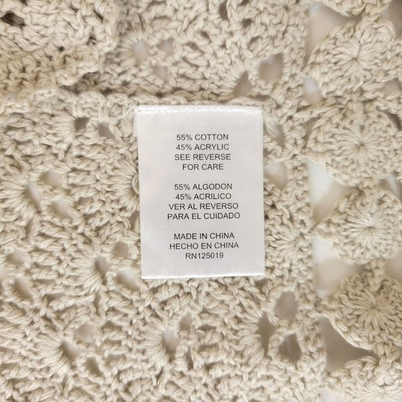 Art Class Cream Lace Topper Girls Large - Picture 4 of 5